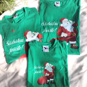 Set Tricouri Personalizate de Craciun  Familie - Artynos.ro