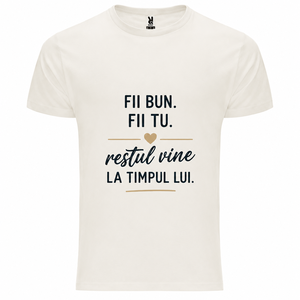 Tricou personalizat din bumbac organic  - Artynos.ro