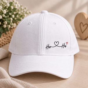  Șapcă de calitate, personalizată pentru cuplu - set 2 bucăți - îmbrăcăminte și modă - eșarfe, pălării, fularuri - bandă pentru cap - Artynos.ro