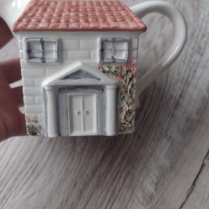 Cadou Unic Vintage � Cană din ceramică englezească anii '60 cu flori uscate - casă & stil de viață - decorațiuni de casă - decorațiuni de masă și rafturi - decorațiuni de masă - Artynos.ro