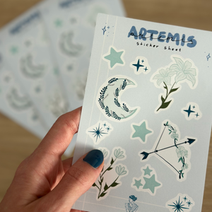 Foaie de stickere Artemis, Casa & Stil de viata, Produse de papetarie, Pachet stickere, , ARTYNOS