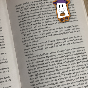 Semn de carte magnetic Halloween, Carti si creatii cu tematica muzicala, cadouri, Semn de carte, Altele, Arta de hartie, ARTYNOS