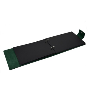 Album foto A5 personalizat din lemn Verde inchis, GuestBook, Caiet amintiri pentru copii, Zana pe Luna - casă & stil de viață - echipament pentru camera copiilor - decorațiuni pentru camera copilului - Artynos.ro