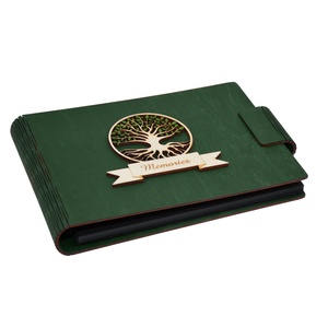 Album foto A5 personalizat, din lemn, Verde, GuestBook, Caiet amintiri, Pomul vietii, Accesorii nunta, Amintiri si cadouri de nunta, Albume foto de nunta, Gravare, pirogravura, Prelucrarea lemnului, ARTYNOS