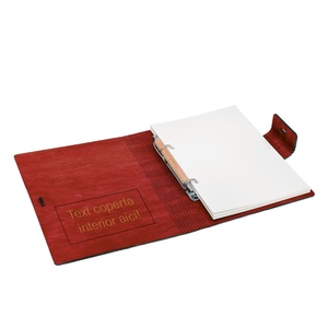 Jurnalul Meu Secret, A5, din lemn personalizat, Rosu, 100 pagini si pix din lemn inclus - casă & stil de viață - papetărie de hârtie - caiete și jurnal - Artynos.ro