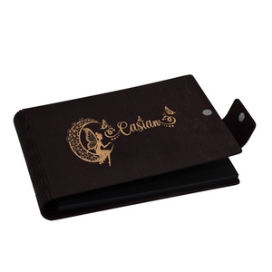 Album foto A5 personalizat, din lemn, Wenge, Piksel, GuestBook, Caiet amintiri copii, Zana pe Luna cu nume - casă & stil de viață - echipament pentru camera copiilor - decorațiuni pentru camera copilului - Artynos.ro
