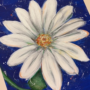 Tablou peaceful daisy - casă & stil de viață - accesorii pentru decorat casa - picturi murale - tablouri/picturi pe pânză - Artynos.ro