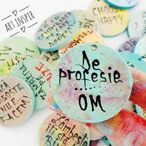 Martisor pictat si personalizat  - Artynos.ro