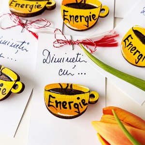 Mărțișor pictat și personalizat  - bijuterii - mărțișor - Artynos.ro