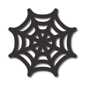 Suport pahar panza paianjen, MDF de 2.5 mm, dimensiuni 11 x 11 cm, vopsit in culori acrilice - casă & stil de viață - accesorii pentru decorat casa - halloween - tot ce ai nevoie pentru petrecere! - ornamente de halloween - Artynos.ro