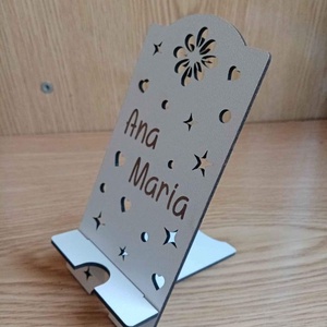 Suport telefon personalizat, Accessorii și unelte, Lemn, Alte produse din lemn, Prelucrarea lemnului, Pictură, ARTYNOS