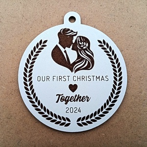 Glob Craciun, Primul nostru Craciun Impreuna - crăciun - cadouri de moș crăciun - decor cu moș crăciun - Artynos.ro