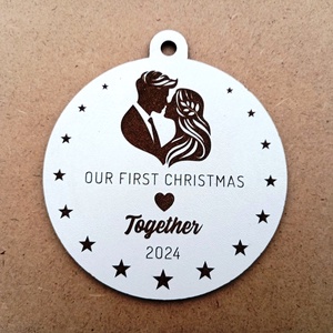 Glob Craciun, Primul nostru Craciun Impreuna - crăciun - cadouri de moș crăciun - decor cu moș crăciun - Artynos.ro