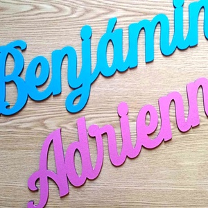 Text personalizat. Nume pentru botez, nunta, aniversare - casă & stil de viață - accesorii pentru casă și grădină - plăcuțe cu nume  - Artynos.ro