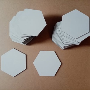 Set 10 blank-uri. Forme hexagonale, Accessorii si unelte, Lemn, Alte produse din lemn, Fotografie, grafica, desen, ilustratie, Prelucrarea lemnului, ARTYNOS