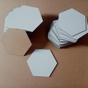 Set 10 blank-uri. Forme hexagonale - accessorii și unelte - lemn - alte produse din lemn - Artynos.ro