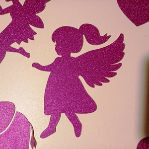 Set 100 forme carton glitter -  - Artynos.ro