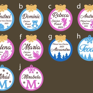 Globuri de Craciun personalizate - Artynos.ro