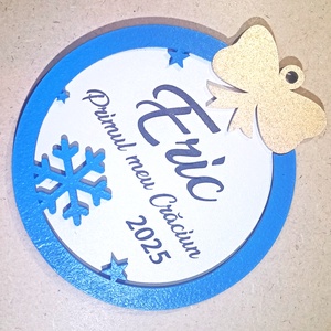 Glob personalizat - crăciun - decorațiuni de crăciun de casă - globuri de crăciun - Artynos.ro
