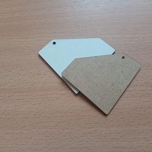 Set 50 blank-uri in forma de diamant pentru martisor. 6.5x4.7 cm - accessorii și unelte - accesorii decorative - alte accesorii - Artynos.ro