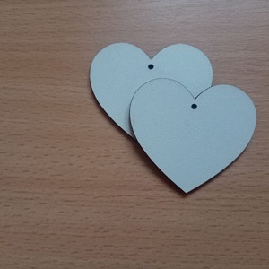 Set 50 blank-uri in forma de inima pentru martisor. 5.7x5 cm - accessorii și unelte - accesorii decorative - alte accesorii - Artynos.ro