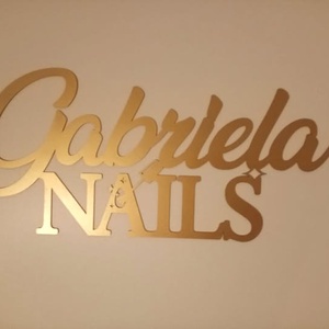 Text personalizat. Nume pentru botez, nunta, aniversare sau alte evenimente - casă & stil de viață - accesorii de grădină - plăcuțe cu nume  - Artynos.ro