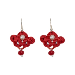 The Sun Daughter Princess � Cercei soutache realizati manual, Bijuterii, Cercei, Cercei brodati, , ARTYNOS