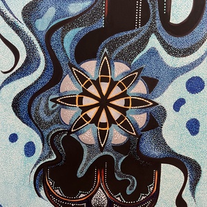 Tablou pictat manual - arte vizuale și accesorii  - picturi - pictură acrilică - Artynos.ro