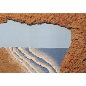 Tablou Wave Cave, Arte vizuale și accesorii , Picturi, Picturi în tehnică mixtă, Pictură, ARTYNOS