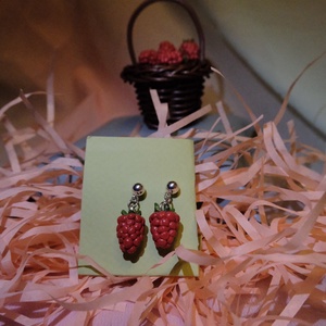 Cercei Zmeura, Bijuterii, Cercei, Cercei cu figurine, , ARTYNOS