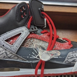Custom sneakers Air Jordan Spizike OG White Cement - îmbrăcăminte și modă - pantofi, papuci, șosete - adidași - Artynos.ro