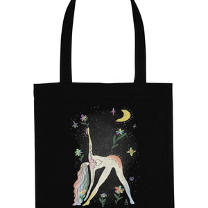 Midnight Yoga - tote bag - genți și portofele - geantă pentru cumpărături - totebaguri - Artynos.ro