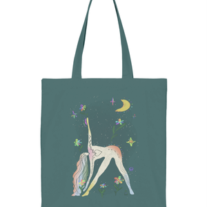Midnight Yoga - tote bag - genți și portofele - geantă pentru cumpărături - totebaguri - Artynos.ro