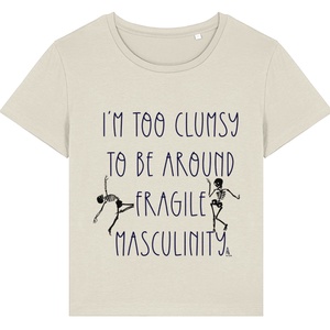 Clumsy Fragile T-shirt W - îmbrăcăminte și modă - haine damă - tricou și top de damă - Artynos.ro