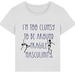 Clumsy Fragile T-shirt W - îmbrăcăminte și modă - haine damă - tricou și top de damă - Artynos.ro