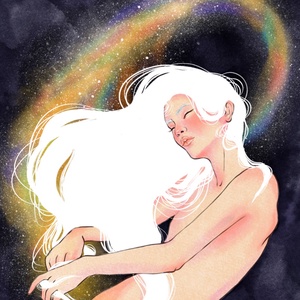 Andromeda Dance - Fine art print - arte vizuale și accesorii  - grafică, ilustrație - grafică digitală - Artynos.ro