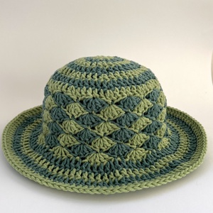 Palarie bucket-hat crosetata - Artynos.ro