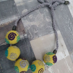 Colier  - bijuterii - coliere - coliere brodate - Artynos.ro