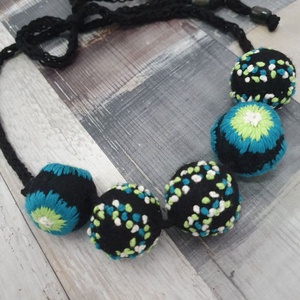 Colier , Bijuterii, Coliere, Coliere brodate, , ARTYNOS