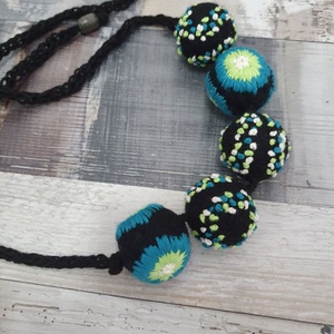 Colier  - bijuterii - coliere - coliere brodate - Artynos.ro