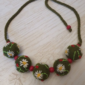 Colier , Bijuterii, Coliere, Coliere brodate, Fetruire, Broderie, ARTYNOS