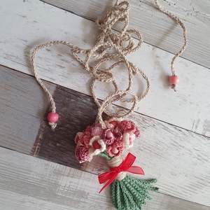 Colier buchetel  - bijuterii - coliere - coliere cu pandative - Artynos.ro