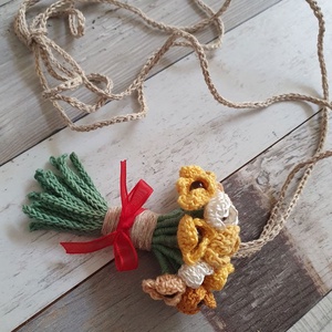 Colier buchetel  - bijuterii - coliere - coliere cu pandative - Artynos.ro