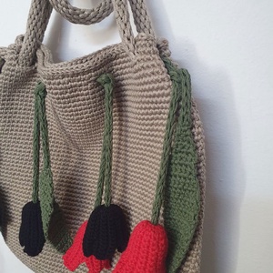 Geanta lalele , Genti si portofele, Genti de mana si umar, Geanta casual, , ARTYNOS