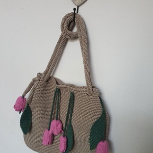 Geanta lalele , Genti si portofele, Genti de mana si umar, Geanta casual, , ARTYNOS