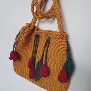 Geanta lalele , Genti si portofele, Genti de mana si umar, Geanta casual, , ARTYNOS