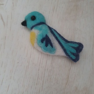 Brosa pasare - bijuterii - broșe - Artynos.ro