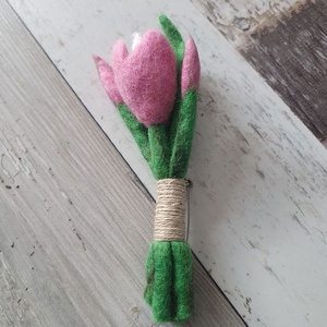 Brosa buchetel lalele , Bijuterii, Brose, Fetruire, ARTYNOS