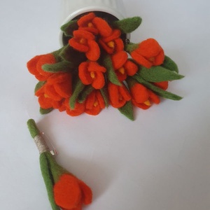 Brosa brandusa  - bijuterii - broșe - Artynos.ro