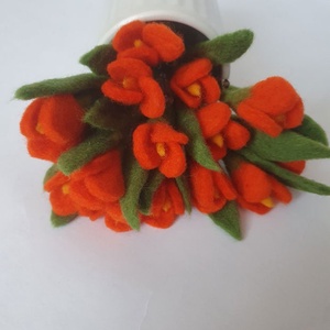 Brosa brandusa  - bijuterii - broșe - Artynos.ro